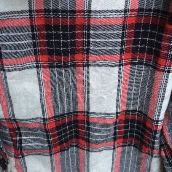 Mind Code Plaid Button Down With Hood - Picture 13 of 13